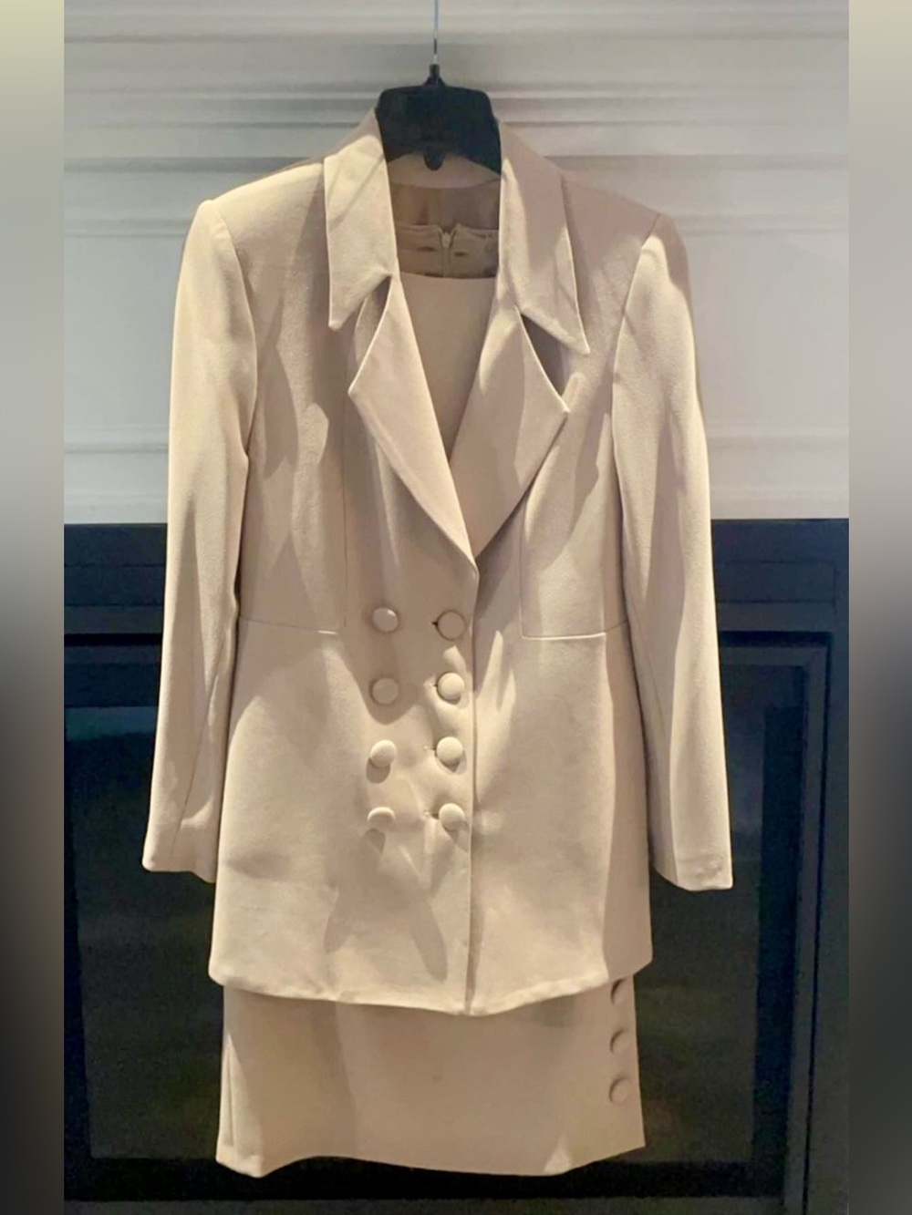 Cream Dress Suit